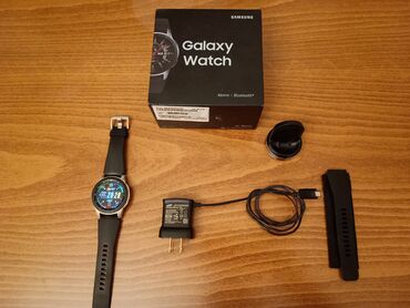 qol saati aliram: Samsung Galaxy Watch silver 46mm ABŞ dan alınıb. Battery life 4-5 gün