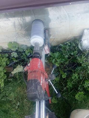 Алмазное бурение отверстий в бетоне, кирпиче и камне -