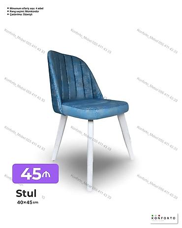 Məhsul: Stul Ölçü: 40×45 sm Təsvir: - Yumşaq, komfortlu oturacaq və lalafo.az -da Məhsul: Stul Ölçü: 40×45 sm Təsvir: - Yumşaq, komfortlu oturacaq və