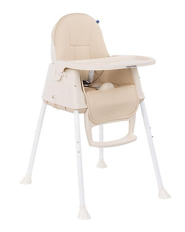 melo patike: KIKKA BOO Hranilica CREAMY 2in1, beige (KKB1) Praktična 2-u-1 stolica — 2