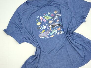 T-shirt damski, Shein, rozmiar 4XL