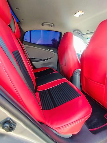 Hyundai: Hyundai Accent sedan - Kuzov: 4 qapılı sedan, boz rəng - Nömrə — 4