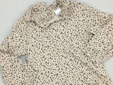 beżowe jeansy bershka: Blouse, Next, 2-3 years, 92-98 cm, condition - Good