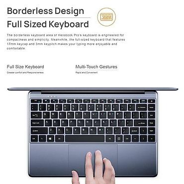 для чтения: Ноутбук Chuwi HeroBook Pro, Intel N4020 (2 ядра/2потока, up to — 9