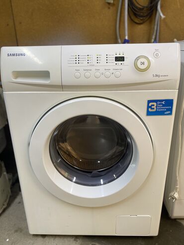 бу стиральный машина: Кир жуучу машина Samsung, Колдонулган, Автомат, 5 кг чейин, Толук өлчөм