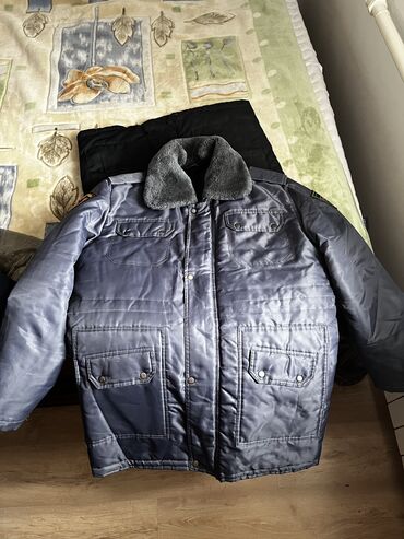 Курткалар: Куртка 4XL (EU 48), 5XL (EU 50), түсү - Кара