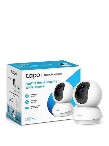 Videomüşahidə: TP-Link - TAPO C200 ( pan/tilt home security wifi camera ) KAMERA