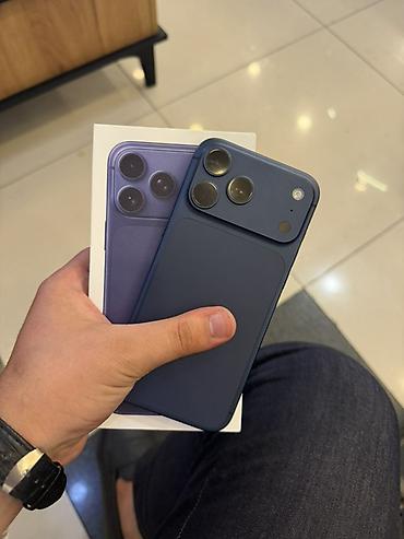 iphone 14 pro max silver: IPhone 17 Pro Max, 256 GB, Mavi, Zəmanət — 1
