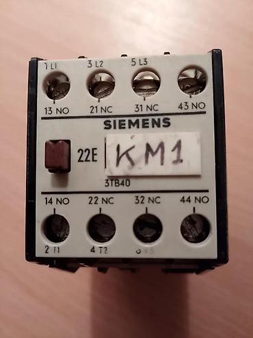 viler goblen: SIEMENS POMOĆNI KONTAKTOR 3TB40 22 -OA | SIEMENS pomoćni kontaktor — 3