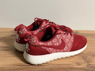 утепленные кроссовки: Кроссовки, 42.5, Nike, Б/у, цвет - Красный, Самовывоз, Платная доставка — 6