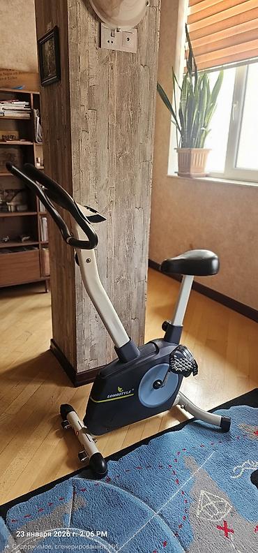 Спорт и отдых: LONGSTYLE fitnes velotrenajoru - Ev üçün kompakt və sabit quruluş - — 3