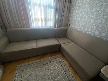 Divanlar: Künc divanı – çevrilən (yatan yerli) - Forma: L şəkilli künc divan - — 1