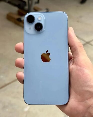 iphone 14 новый: IPhone 14, Жаңы, 128 ГБ, Көгүлтүр, Коргоочу айнек, Каптама, 91 %