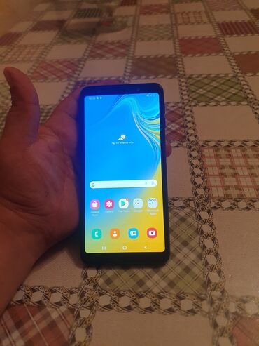 koftalar 2018 в Азербайджан | РУБАШКИ И БЛУЗЫ: Samsung Galaxy A7 2018 | 128 ГБ цвет - Синий | Трещины, царапины