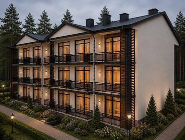 Недвижимость: Строится, 1 комната, 40 м² — 2