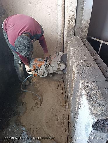 Təmir işləri: #betonisleri #beton #betonkesme #betonkəsimi #betonkesim betondesme — 4