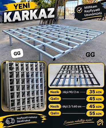 Yataq üçün metal karkaz - Yeni model karkaz – möhkəm, keyfiyyətli və lalafo.az -da Yataq üçün metal karkaz - Yeni model karkaz – möhkəm, keyfiyyətli və