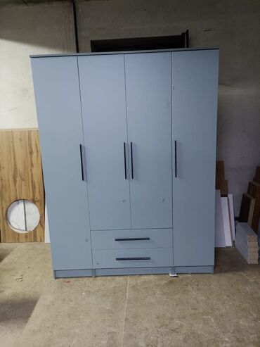 Шкафы для одежды: Шкаф для одежды, Новый, Прямой, ЛДСП — 5