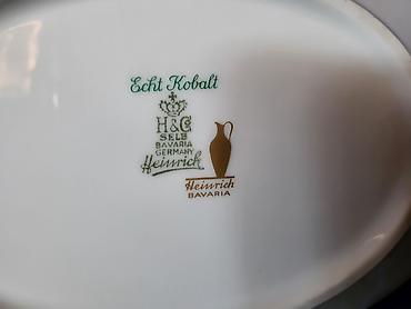 Ostali antikviteti: Lux ovali 1939g+ Heinrich - Co Bavaria porcelan. Luksuzni — 4