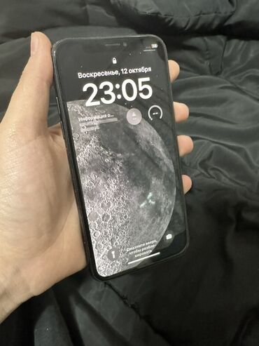 поко икс 7 про: IPhone X, Колдонулган, 256 ГБ, Кара, Заряддоочу түзүлүш, Каптама, 100 %