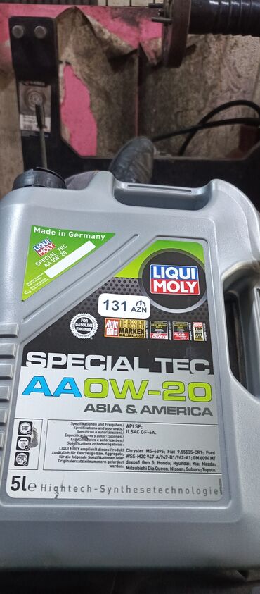 Mühərrik yağları: Liqui Moly, 5 l, 0w20