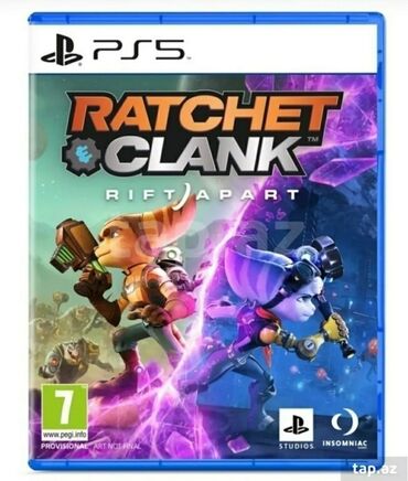 disk oyun: #Playstation 5 oyun Ratchet clank. Həm böyüklər, həm də uşaqlar üçün