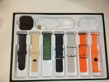 Smart saatlar: İşlənmiş, Smart saat, Sensor ekran, rəng - Qara — 10