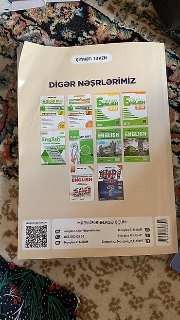 Azərbaycan dili: Şekillde olan derslikler hamısı 50faiz endirimle satılır DİM — 15
