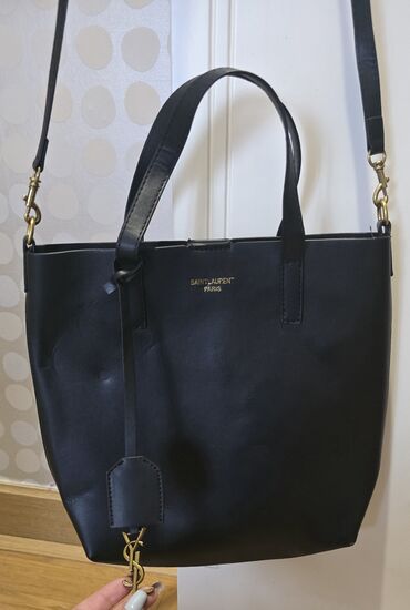 ukrasi za kosu: Shoulder bag, YSL, Material: Leather