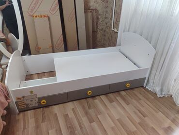 раскладушка кровать: Oğlan və qız üçün, Çarpayı, Bazasız, Matrassız, Siyirməli
