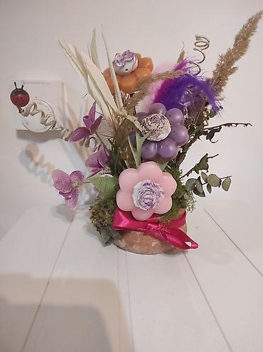 Ostali kućni dekor: Ručne dekorativne aranžmane u saksiji - Unikatne kompozicije od — 7