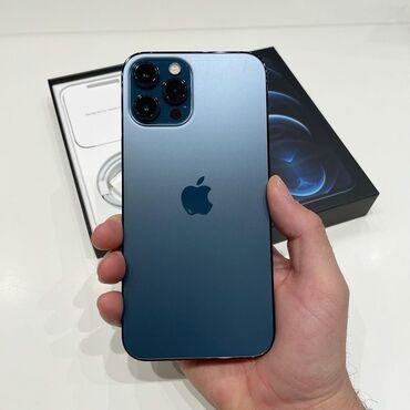 iphone 12 pro max 128gb: IPhone 12 Pro Max, 128 ГБ, Sierra Blue, Зарядное устройство, Защитное стекло, Чехол, 80 %