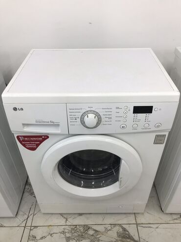 резина для стиральной машины: Стиральная машина LG, Б/у, Автомат, До 5 кг, Компактная