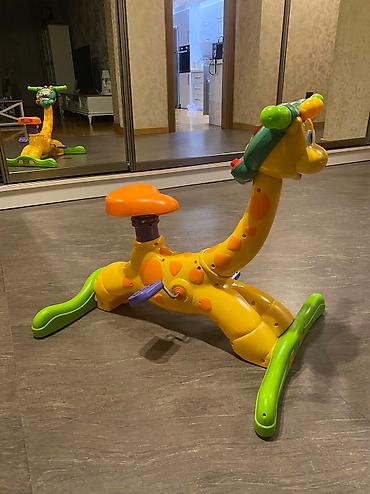 musiqili oyuncaq: Vtech . Musiqili pedallı uşaq velosiped oyuncağı. Entertainer — 5