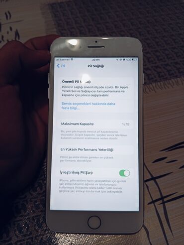 Apple iPhone: IPhone 7 Plus, 32 GB, Gümüşü, Barmaq izi -da lalafo.az — 5 Apple iPhone: IPhone 7 Plus, 32 GB, Gümüşü, Barmaq izi — 5