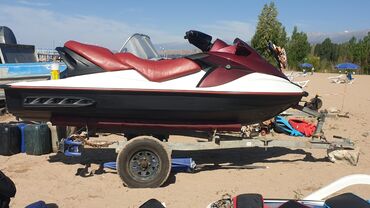 мото дождевик: Представлен гидроцикл SEA DOO GTX 155 на прицепе, готовый к