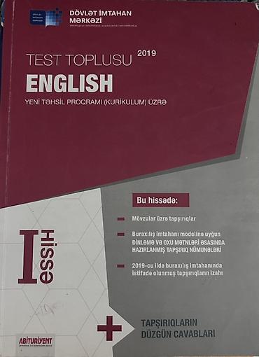 Testlər: İngilis dili Testlər 11-ci sinif, DİM, 1-ci hissə, 2023 il — 4