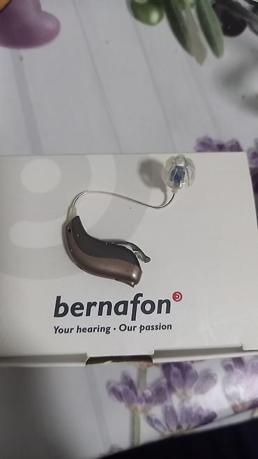 лампы в аренду: Слуховой аппарат Bernafon (RIC, заушный с выносным динамиком) Почти — 1