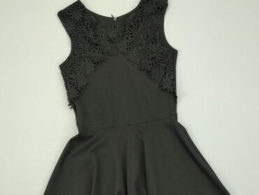 rozkloszowane czarne spódniczka: Dress, S (EU 36), condition - Perfect