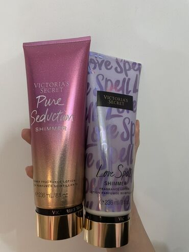 Bədənə qulluq: Victoria's Secret brendindən "Pure Seduction Shimmer" və "Love Spell