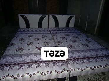 2neferlik kravat: Təzə çarpayılar. Taxtadan yıgılır ustu dikdən. 2 sm maçalkası var — 3