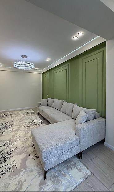 Продажа квартир: 2 комнаты, 77 м², Асанбай мкр Элитка, 10 этаж, Евроремонт — 15