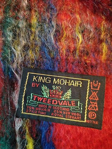 divan ortuleri: Təsvir: - Marka: Scotland Tweedvale – King Mohair seriyası - Mənşə — 1