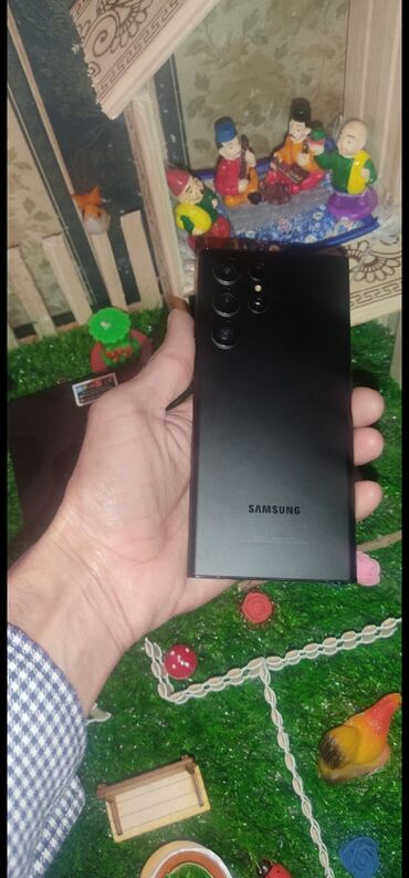 Samsung: Samsung Galaxy S22 Ultra, 256 GB, rəng - Qara, İki sim kartlı — 5