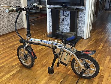 Электровелосипеды: Mini elektrik velosiped MU HANG (tam yeni, sürülməyib) MU HANG — 1