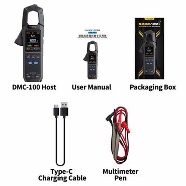 Мультиметры: Новинка! FNIRSI DMC-100 - мультиметр с токовыми клещами Модель — 9