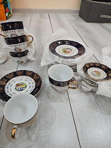 Qab-qacaq və mətbəx ləvazimatları: Çay dəsti, Madonna, 6 nəfərlik, Çexiya — 4