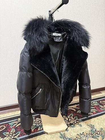 Пуховик, Короткая модель, С мехом, M