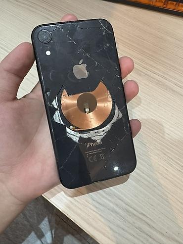 aiphone x: IPhone Xr, Б/у, 64 ГБ, Черный, Защитное стекло, 100 % — 4