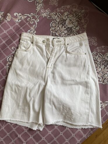 üzgüçülük üçün şortlar: Women's Short S (EU 36), rəng - Ağ